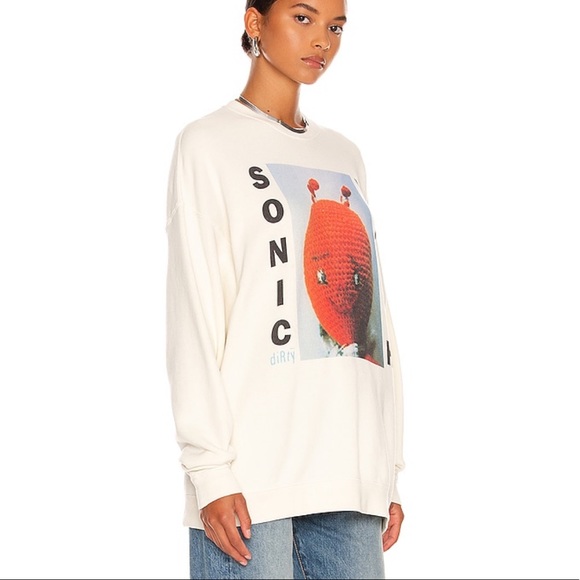 R13 Sonic Youth Oversized Sweatshirt - Picture 3 of 11